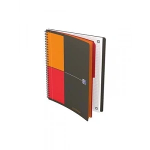 3E Grup - Oxford Meetıng A4 Lastikli Spiralli Defter 80 Gr Kareli 80 Yp 100362