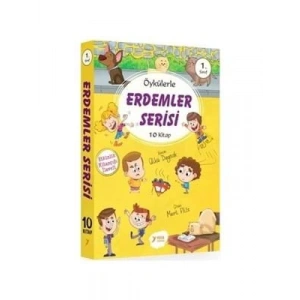 3E Grup - Öykülerle Erdemler Serisi 1.sınıf 10 Kitap - Yuva Yayınları