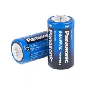 3E Grup - Panasonıc D 1.5v General Purpose Karbon Büyük Pil 2 Li