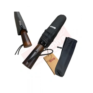 3E Grup - Parachase Tam Otomatik Şemsiye Ahşap Saplı 3282 Dvt126