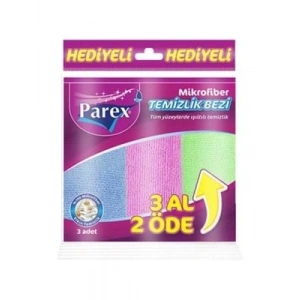 3E Grup - Parex Mikrofiber Temizlik Bezi 3 Lü 2107799-1