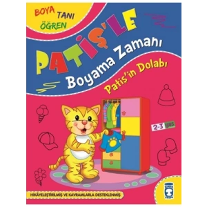 3E Grup - Patişle Boyama Zamanı- Patişin Dolabı - Timaş Yayınları