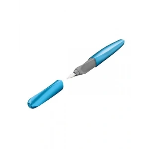 3E Grup - Pelikan Twist P457 Dolma Kalem Metalik Buz Mavisi