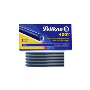 3E Grup - Pelikan Uzun Kartuş Mavi 5 Li 4001