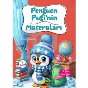 3E Grup - Penguen Puginin Maceraları 10 Kitap (1. Sınıflar İçin) - Yuva Yayınları