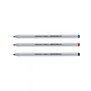 3E Grup - Pensan Trıball Tükenmez Kalem Siyah 1003