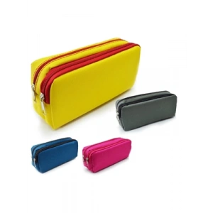 3E Grup - Pıano Çift Gözlü Kalem Çantası Kl20-ecodo-420