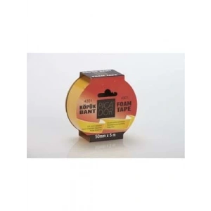 3E Grup - Picador 50 Mmx5m Çift Taraflı Köpük Bant