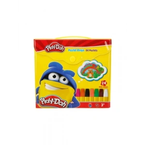 3E Grup - Play-doh Pastel Boya 24 Renk Çantalı Pa007