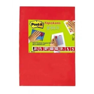 3E Grup - Post-it 58.5x46 Pano Kırmızı 558r