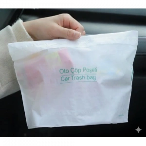 Pratik Su Geçirmez Oto Araba Çöp Poşeti 20 Adet