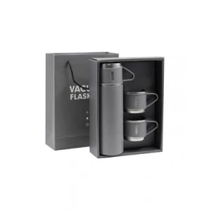 3E Grup - Promiks 500ml Termos Seti Gri