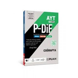 3E Grup - Puan Yay.- Ayt Coğrafya P-dif Konu Anlatımlı 2324