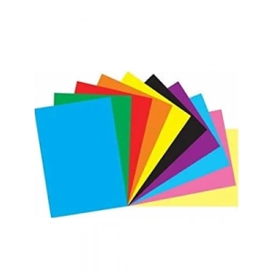 3E Grup - Puti 50x70 Fosforlu Fon Kartonu Mavi 3219