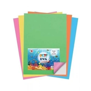 3E Grup - Puti A4 2 Mm Eva Karışık Renk 10lu 1116