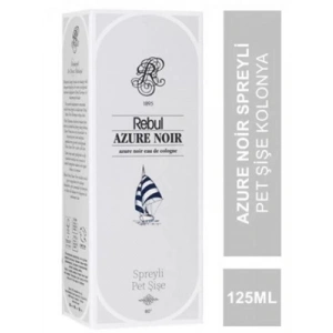 3E Grup - Rebul 125 Ml Kolonya Pet Şişe Sprey Azure Noir