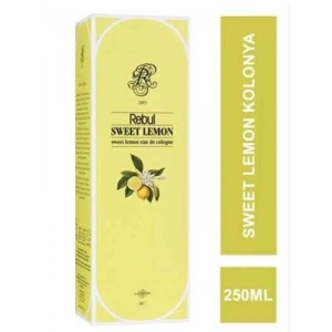 3E Grup - Rebul 250 Ml Kolonya Cam Şişe Sweet Lemon