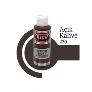 3E Grup - Rich 120 Cc Master Akrilik Boya Açık Kahve 120-220