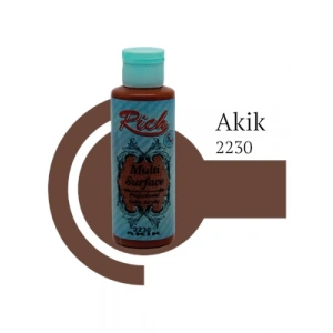 3E Grup - Rich 120 Cc Multı Surface Akrilik Boya 2230 Akik