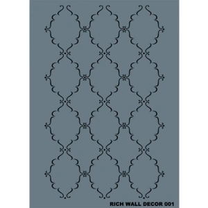 3E Grup - Rich New Seri 11x29 Medium Stencil M-001