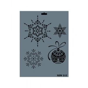 3E Grup - Rich New Seri 25x35 X-large Stencil 212