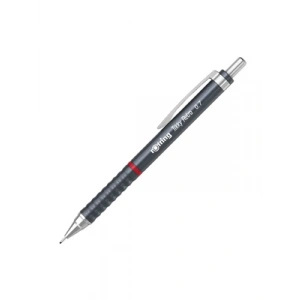 3E Grup - Rotring Tikky Retro Versatil Kalem 0.7 Metalik Gri 2202570