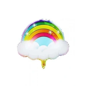 3E Grup - Rps 24 Folyo Balon Gökkuşağı Bulut 9925
