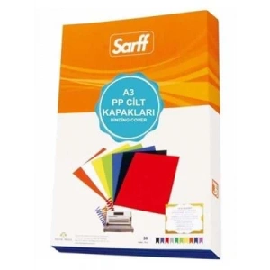 3E Grup - Sarff A3 450mic Cilt Kapağı Opak Mavi 15201128