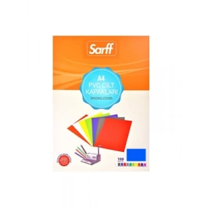 3E Grup - Sarff A4 160mic Pvc Cilt Kapağı 100lü Mavi 15201014
