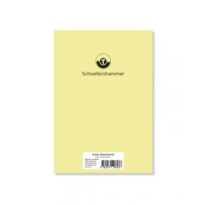 3E Grup - Schoellershammer A5 90 Gr Sketchbook (eskiz Defteri) 30 Yp Pastel Yellow