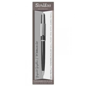 3E Grup - Scrikss 52 Tükenmez Kalem Siyah