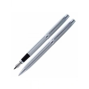 3E Grup - Scrikss 722w Balıksırtı D.kalem+tükenmez Kalem Krom