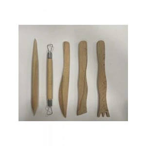 3E Grup - Şekil Ahşap Ebeşuar Seti 5li