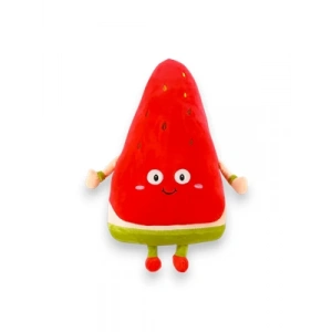 3E Grup - Selay 28 Cm Peluş Karpuz Kırmızı 1574