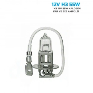 Sentinel H3 Halojen Far Ampülü 12V 55Watt Sarı
