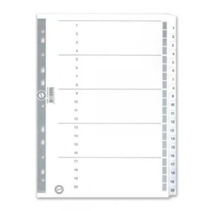 3E Grup - Serve Seperatör 1-20 Rakam Sv-5326