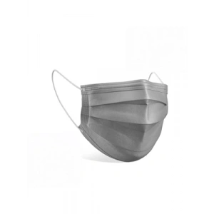 3E Grup - Sevgi Üç Katlı Maske Gri 10lu