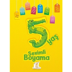 3E Grup - Sevimli Boyama 5 Yaş - Ren Çocuk Yayınları