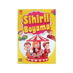 3E Grup - Sihirli Boyama - Ema Çocuk Yayınları