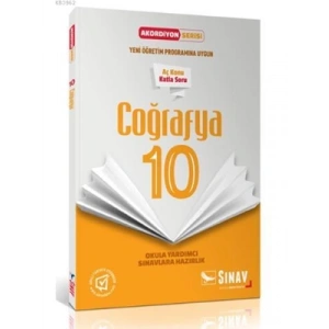 3E Grup - Sınav Yay.-10.sınıf Coğrafya Akordiyon Serisi 1819
