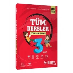 3E Grup - Sınav Yay.-3.sınıf Tüm Dersler Konu Anlatımlı 1819