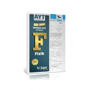 3E Grup - Sınav Yay.-ayt Fizik Çek Kopar Yaprak Test 1920