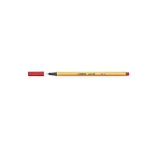 3E Grup - Stabilo Point Keçeli Kalem 88/40 Kırmızı