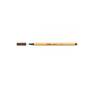 3E Grup - Stabilo Point Keçeli Kalem 88/45 Kahve Rengi
