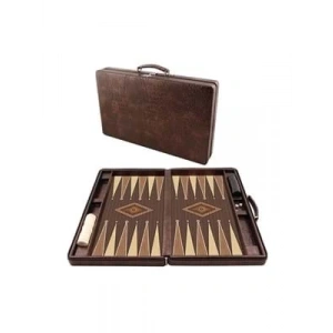 3E Grup - Star Deri Çantalı Tavla Takımı Büyük 1020975