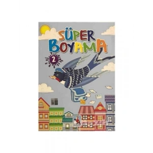 3E Grup - Süper Boyama 2 - Nurdan Yayınları