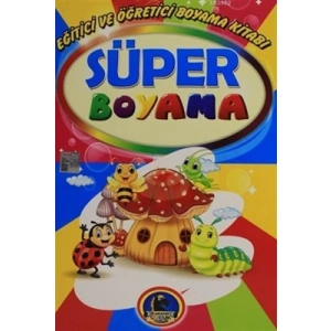 3E Grup - Süper Boyama - Karatay Yayınları
