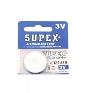 3E Grup - Supex Cr2430 3v Lityum Pil