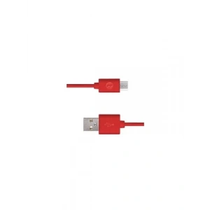 3E Grup - Taks 5dk33k1 Micro Usb Şarj Kablosu Kırmızı