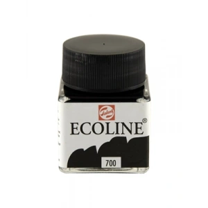 3E Grup - Talens Ecolıne 30 Ml Suluboya Black 700 11257001